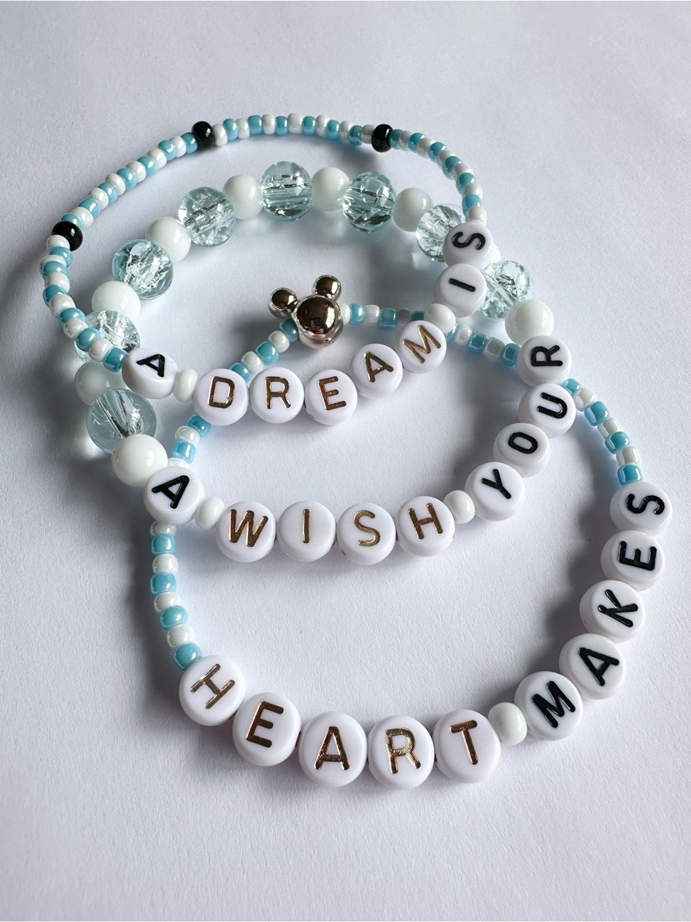 Disney Inspired Bracelet Stack A Dream Is A Wish Your Heart Makes
